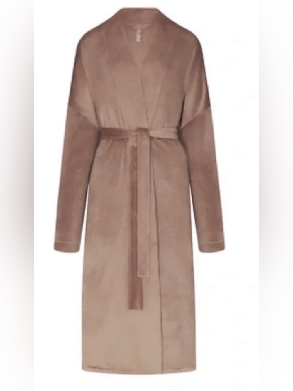 SKIMS Velour Wrap Robe Sienna Brown Size XL- NWOT - Picture 3 of 12